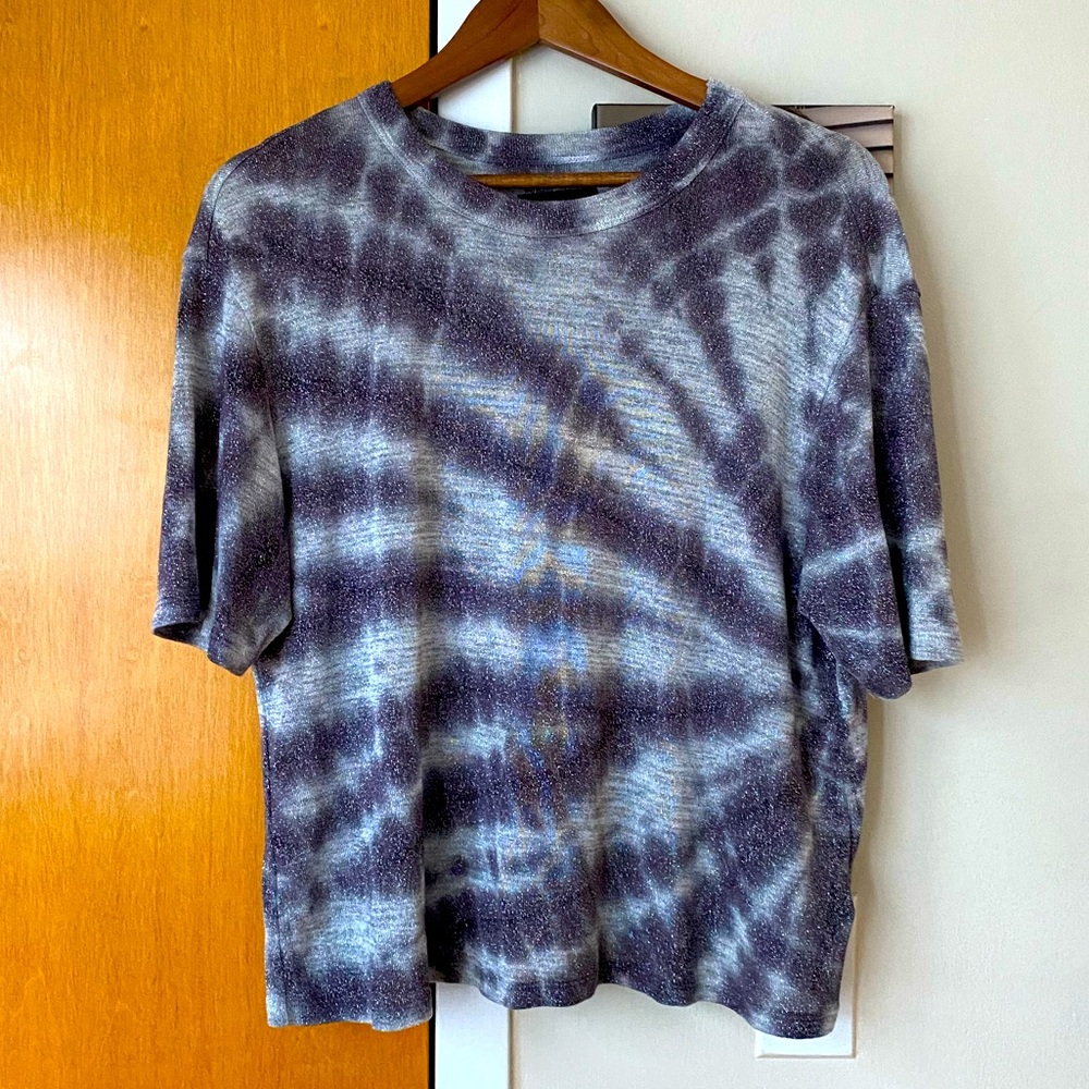 RTA tie dye shimmer top size Medium